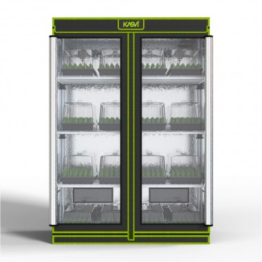 Carpa de Cultivo Esquejes con Rack 120x60x180 - Cropbox